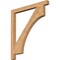 Ekena Millwork Westlake Block Smooth Bracket, Western Red Cedar, 3 1/2"W x 44"D x 48"H BKT04X44X48WTL05SWR - alternate 1